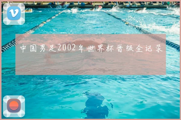 中国男足2002年世界杯晋级全记录